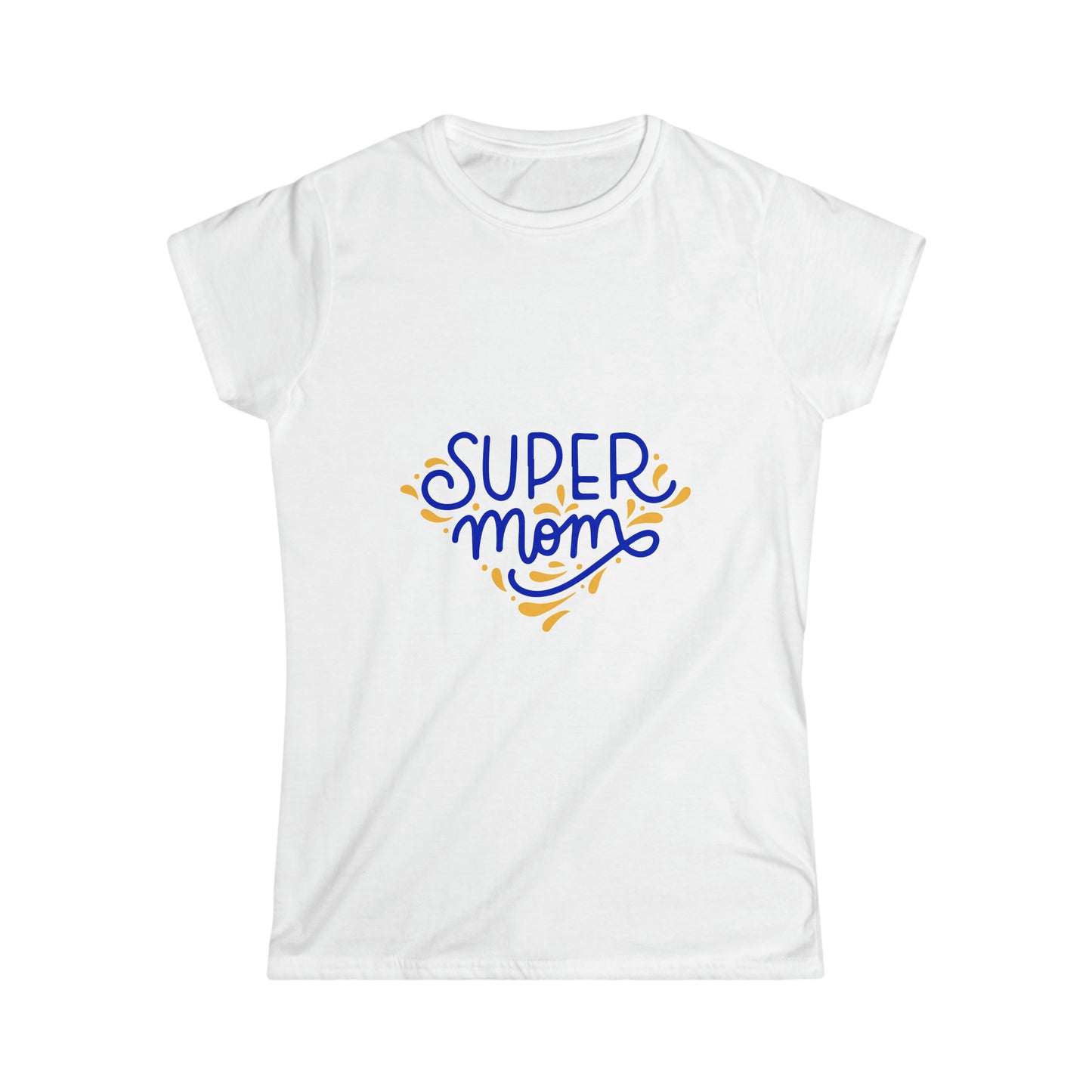 Super Mom women's Softstyle Tee