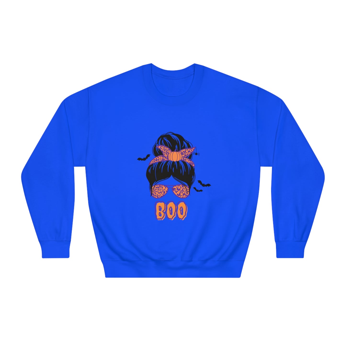 Halloween BOO Crewneck Sweatshirt for Moms