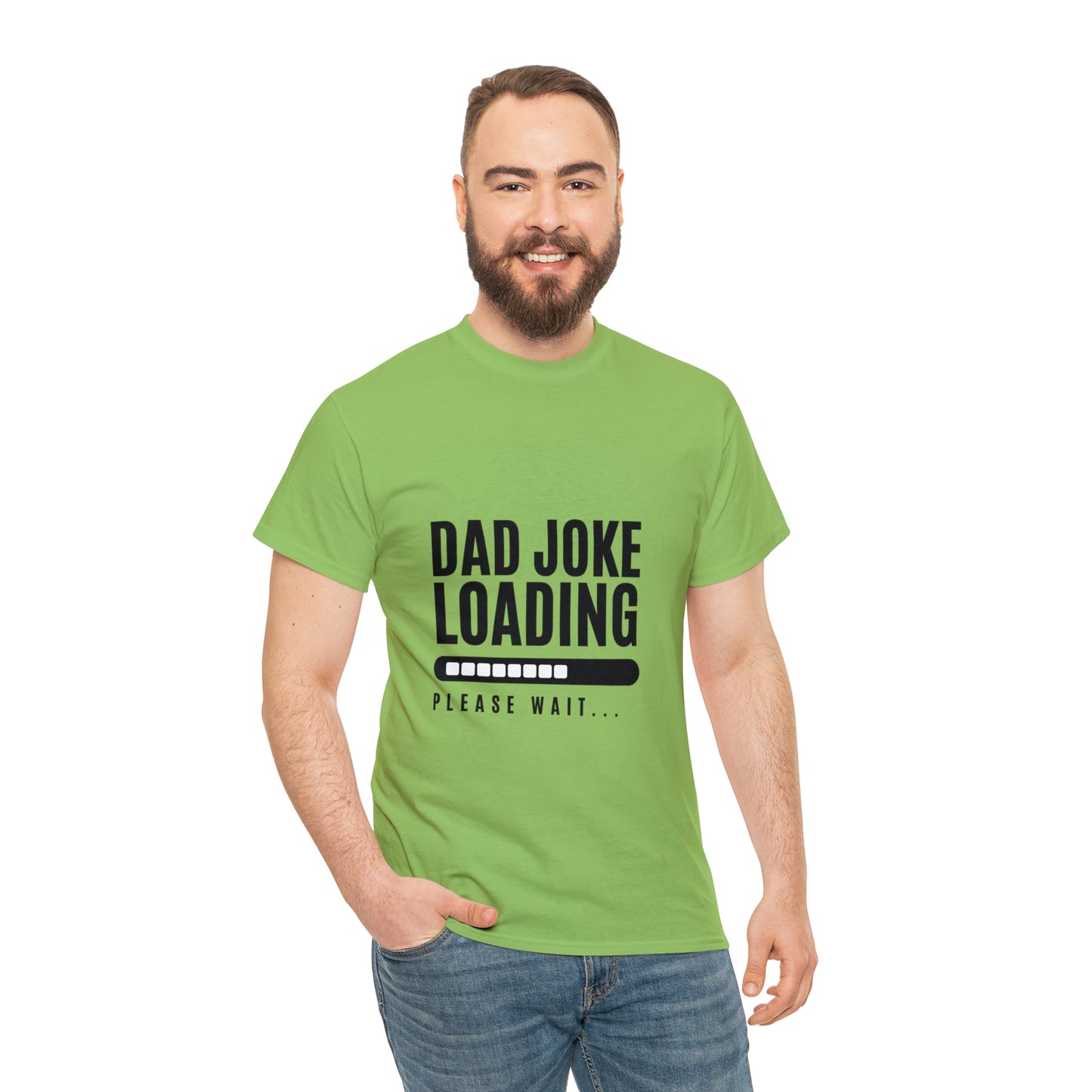 Dad Joke Loading Heavy Cotton Tee