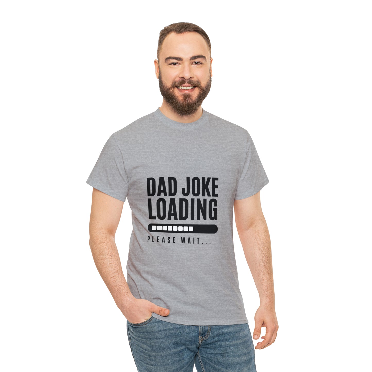 Dad Joke Loading Heavy Cotton Tee