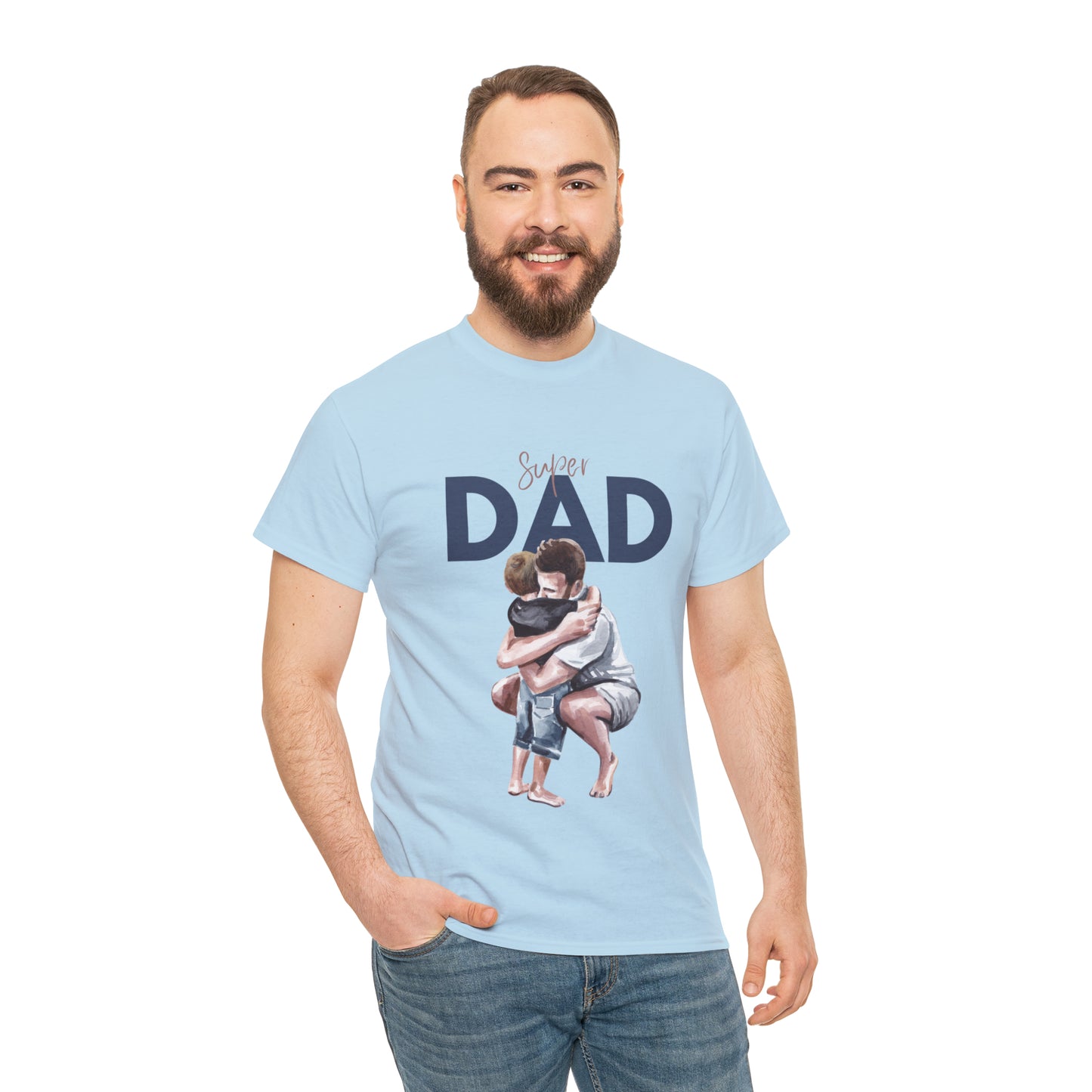 Super Dad Heavy Cotton Tee