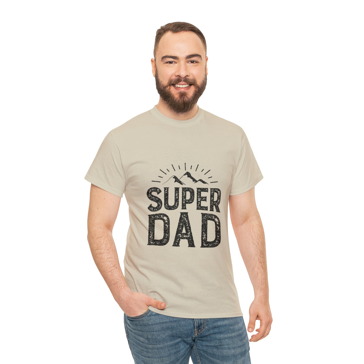 Super Dad Heavy Cotton Tee