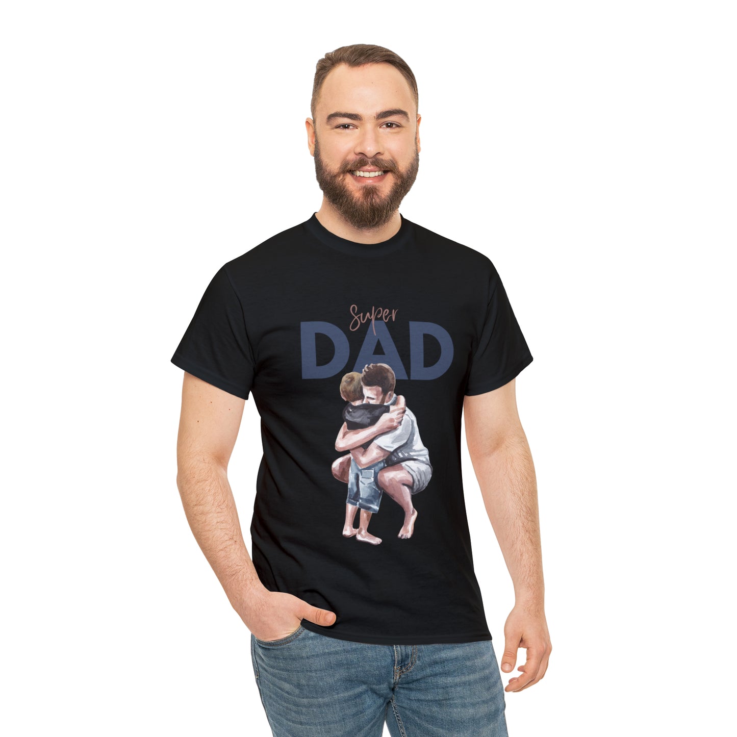 Super Dad Heavy Cotton Tee