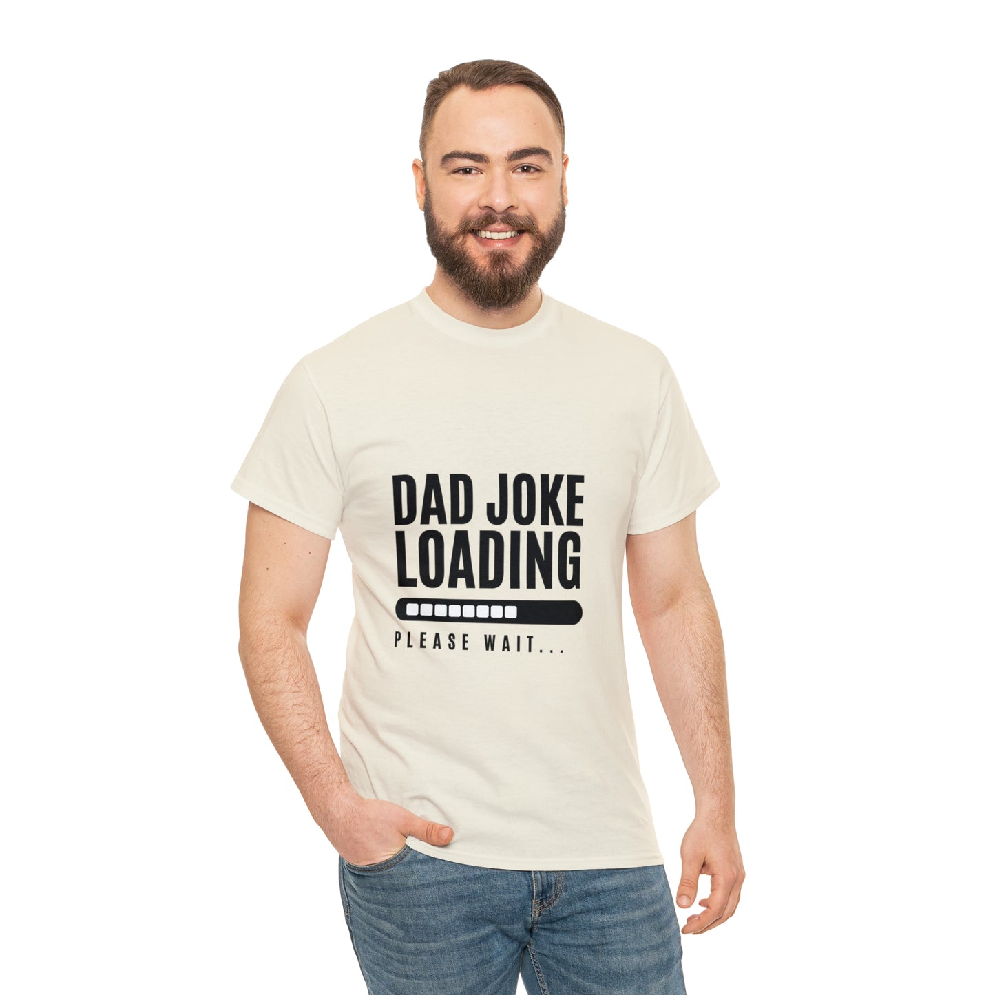 Dad Joke Loading Heavy Cotton Tee