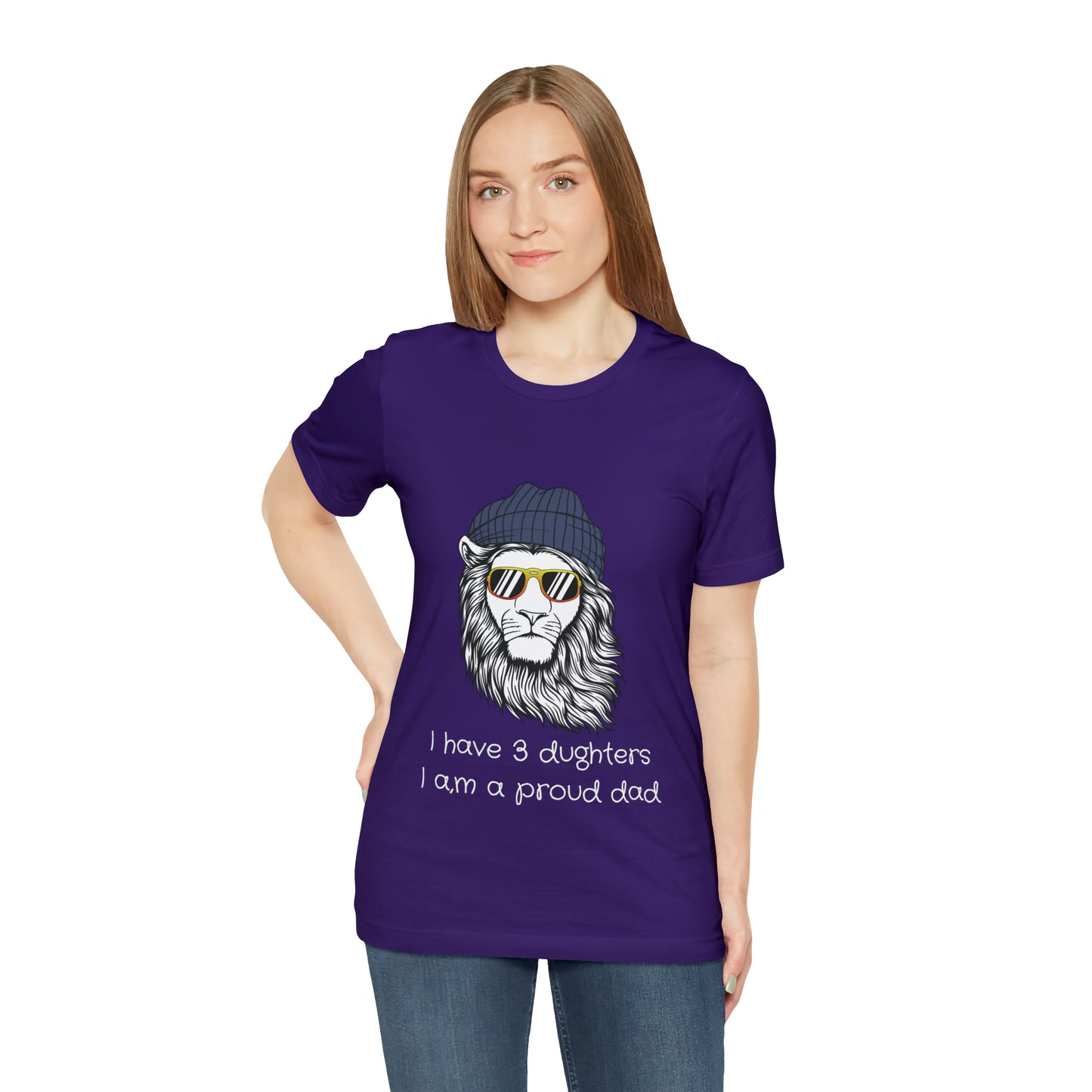 Proud Dad of a Daughter Short Sleeve Tee