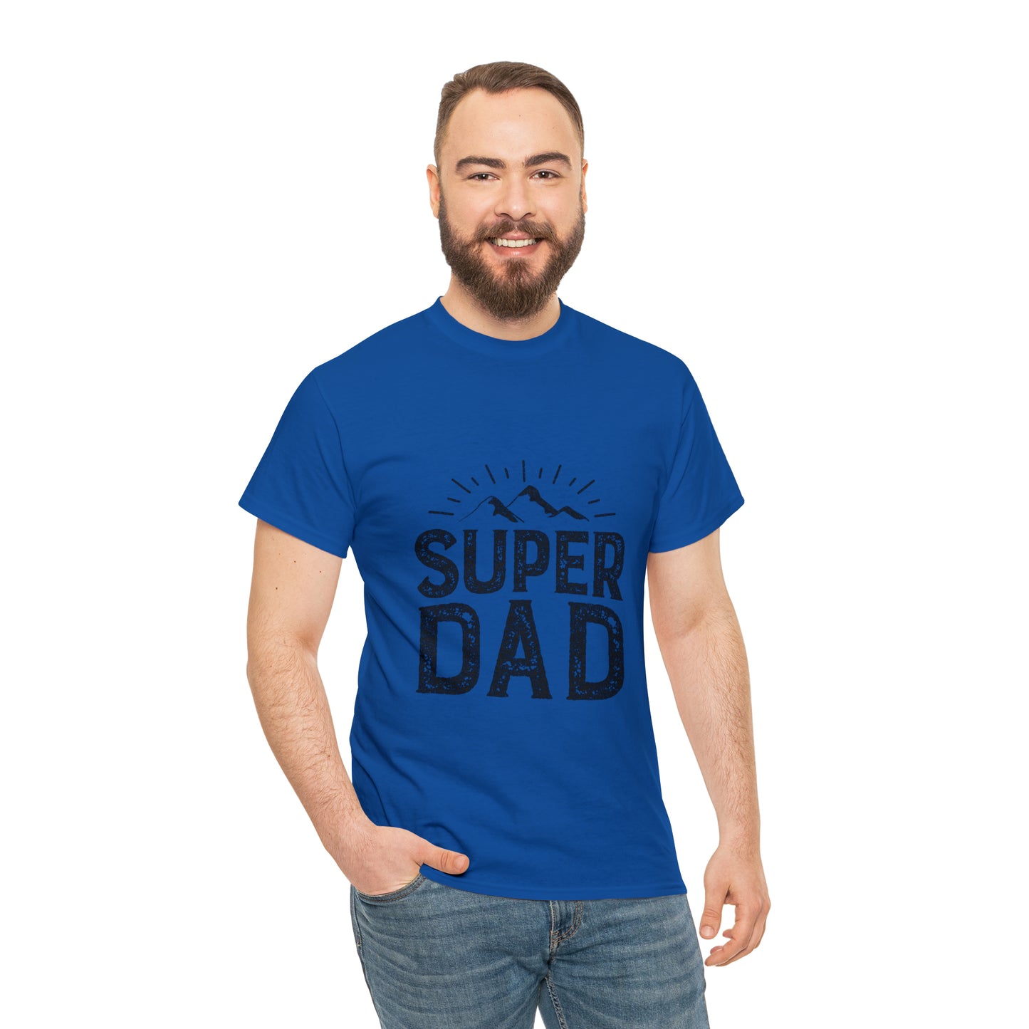 Super Dad Heavy Cotton Tee