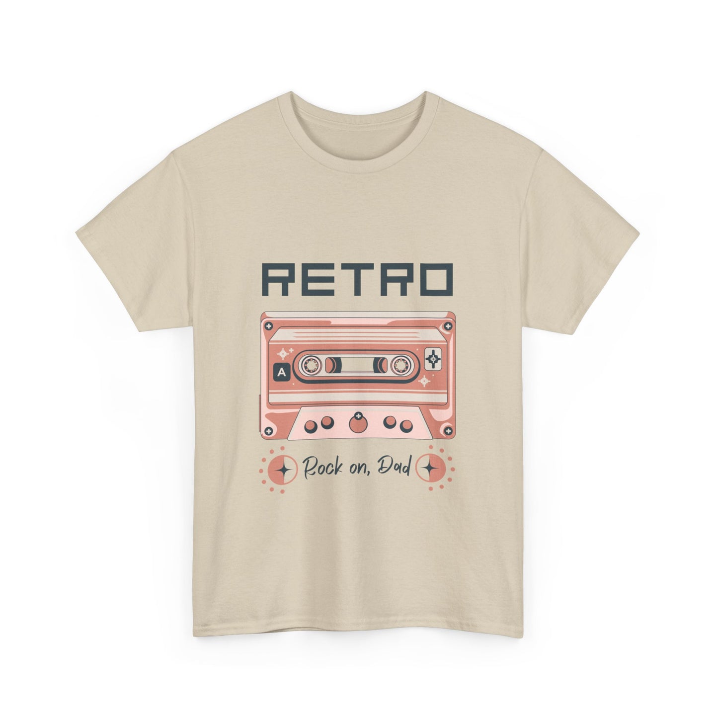 Rock On Dad" Retro T-Shirt - The Perfect Father's Day Gift!