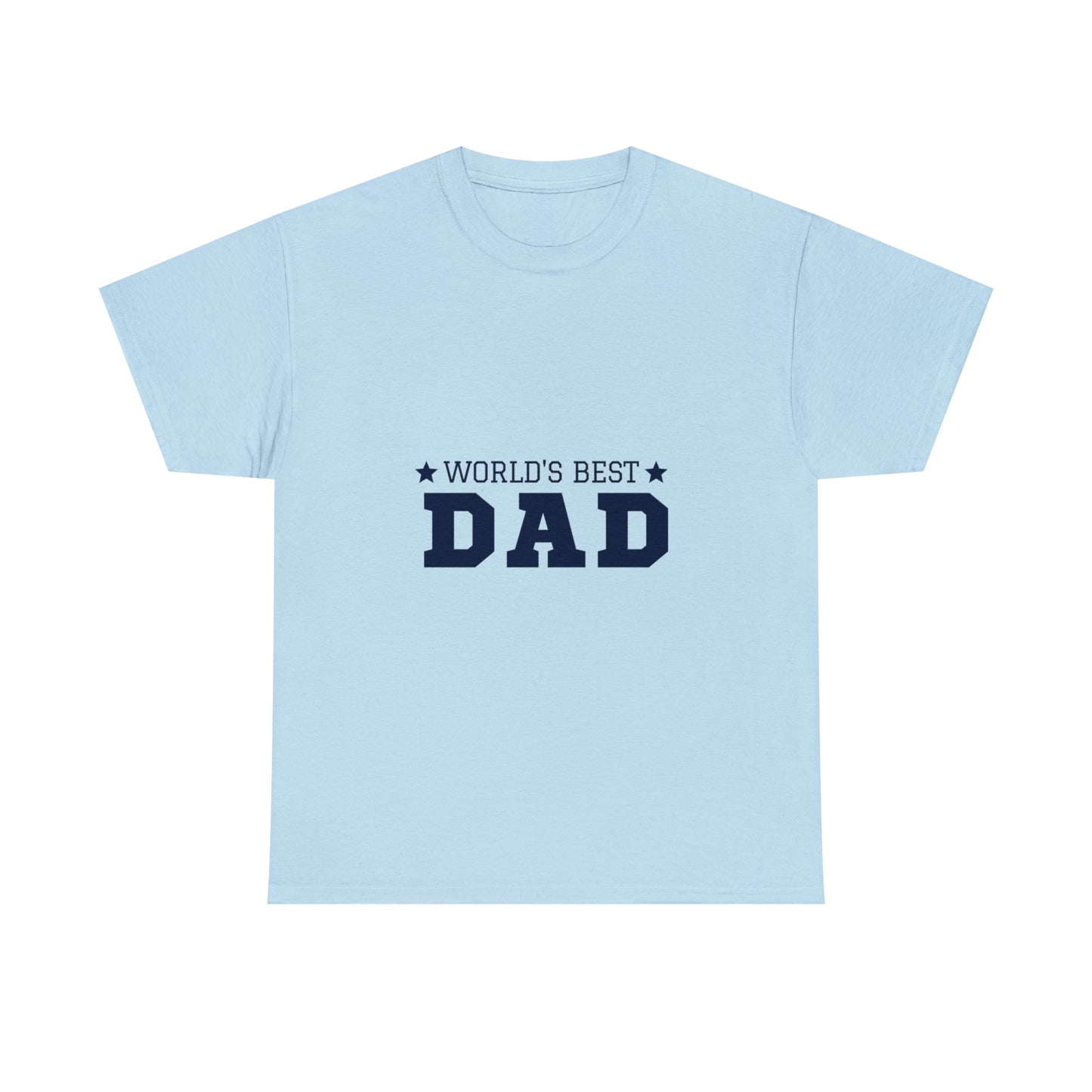 World's Best Dad Heavy Cotton Tee