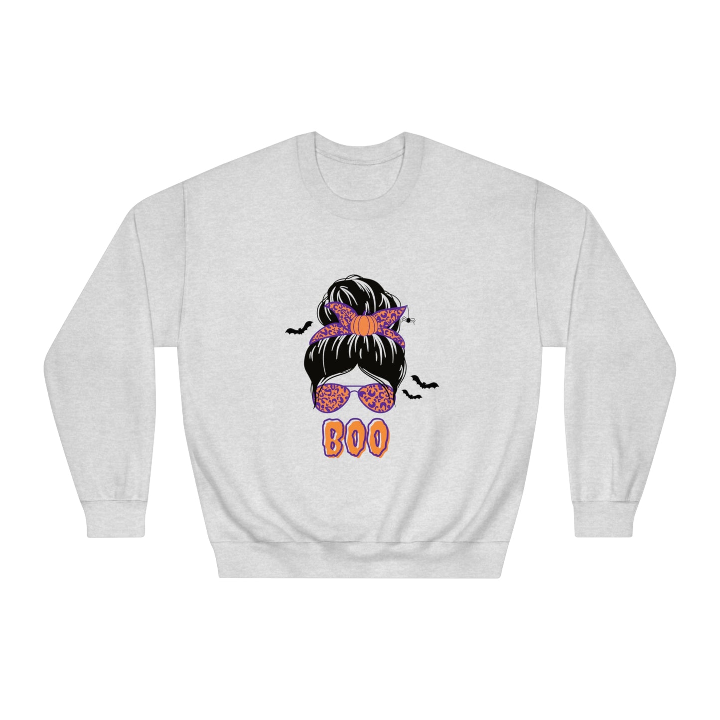 Halloween BOO Crewneck Sweatshirt for Moms