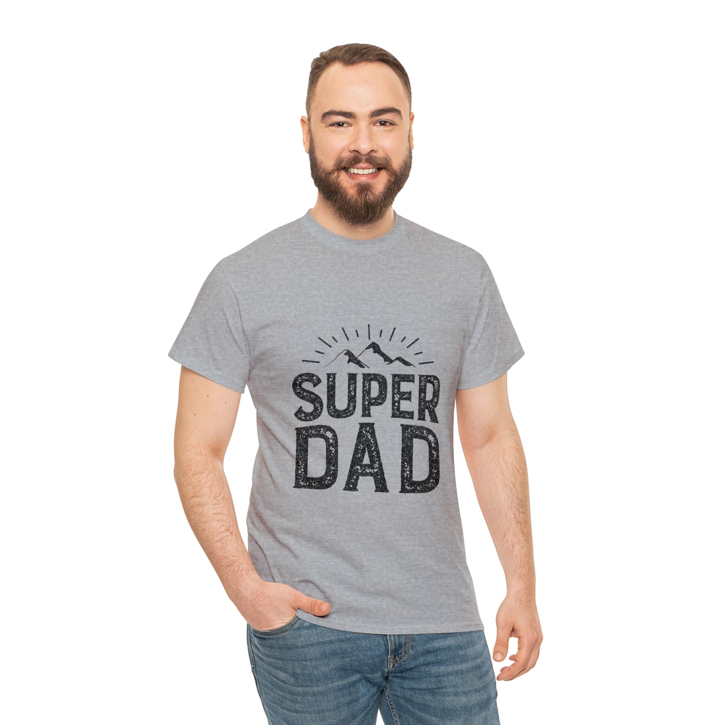 Super Dad Heavy Cotton Tee