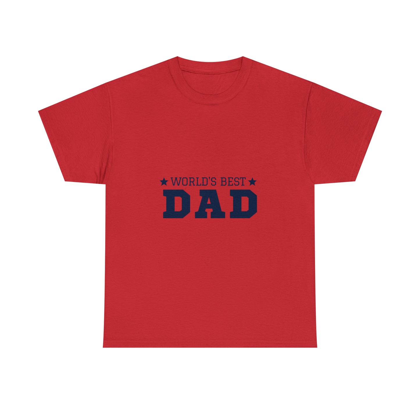 World's Best Dad Heavy Cotton Tee