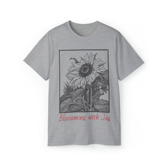 Blossoming with Joy Ultra Cotton Tee for Mom-to-be