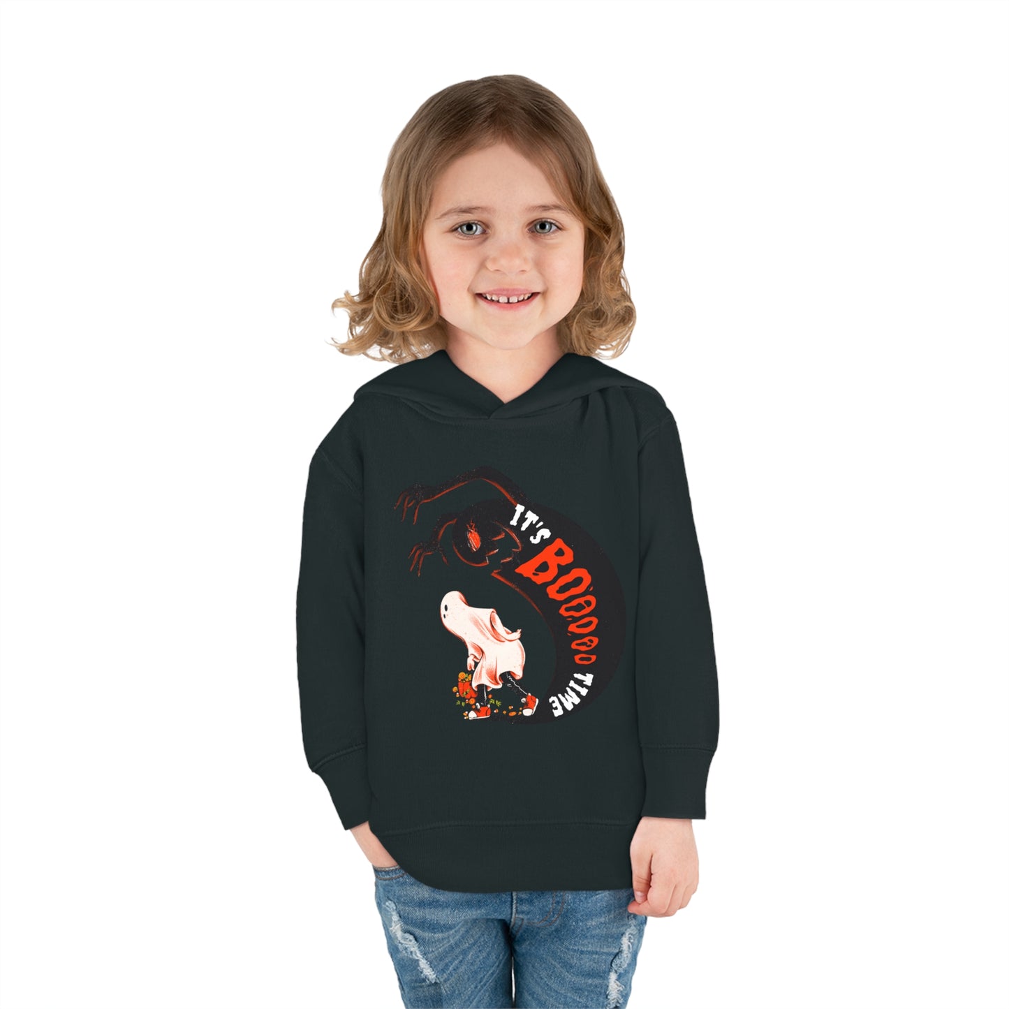 It's Boo Time Halloween Pullover Fleece Hoodie