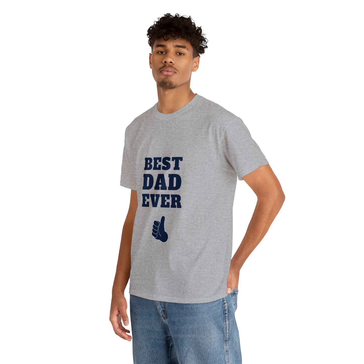 Best Dad Ever Heavy Cotton Tee