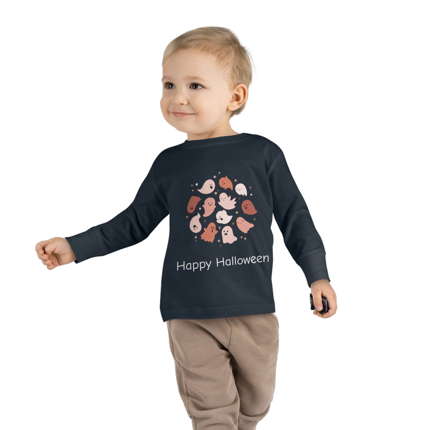 Happy Halloween Long Sleeve Tee for  Toddler