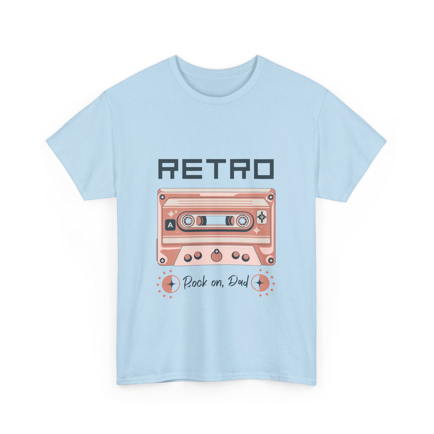 Rock On Dad" Retro T-Shirt - The Perfect Father's Day Gift!