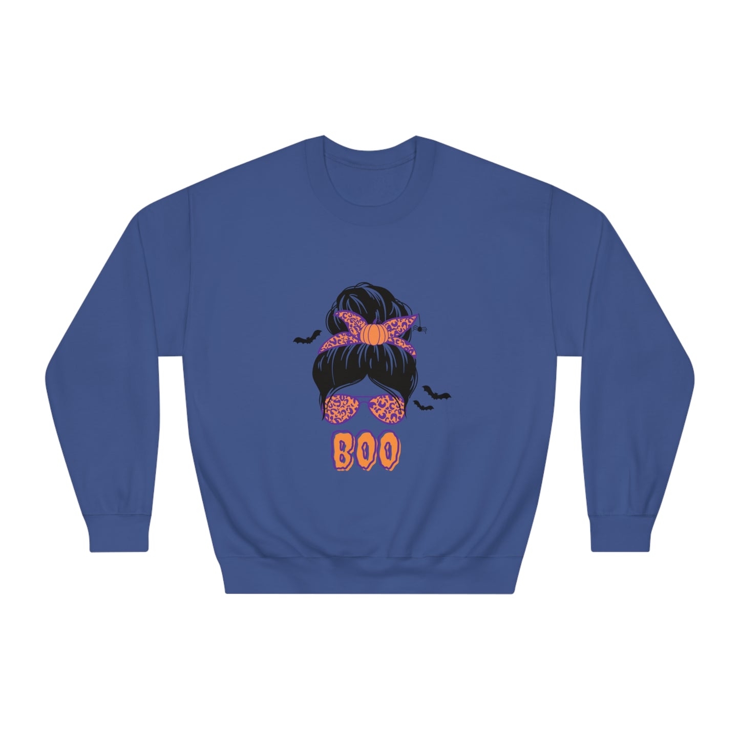 Halloween BOO Crewneck Sweatshirt for Moms