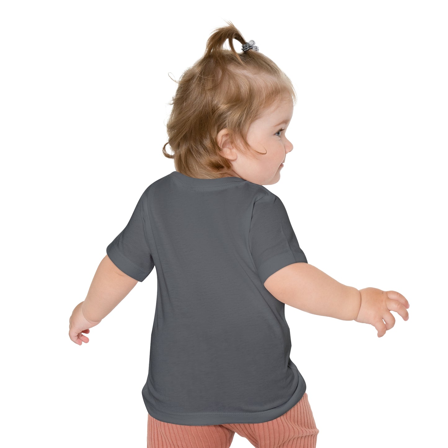 Baby Short Sleeve T-Shirt with Baby Elephant Image