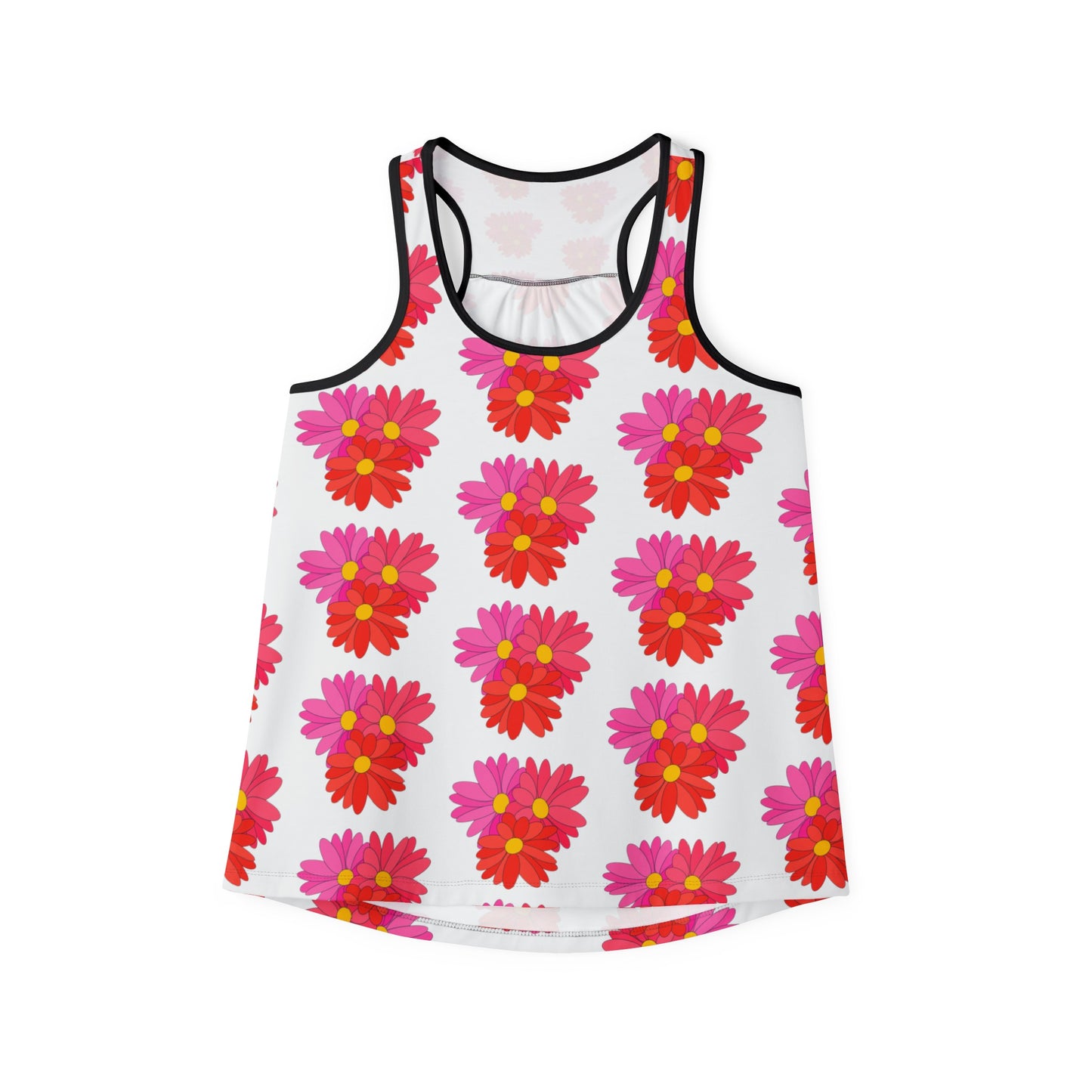 Women's Tank Top with floral print design. A perfect collection for Summer and spring holidays