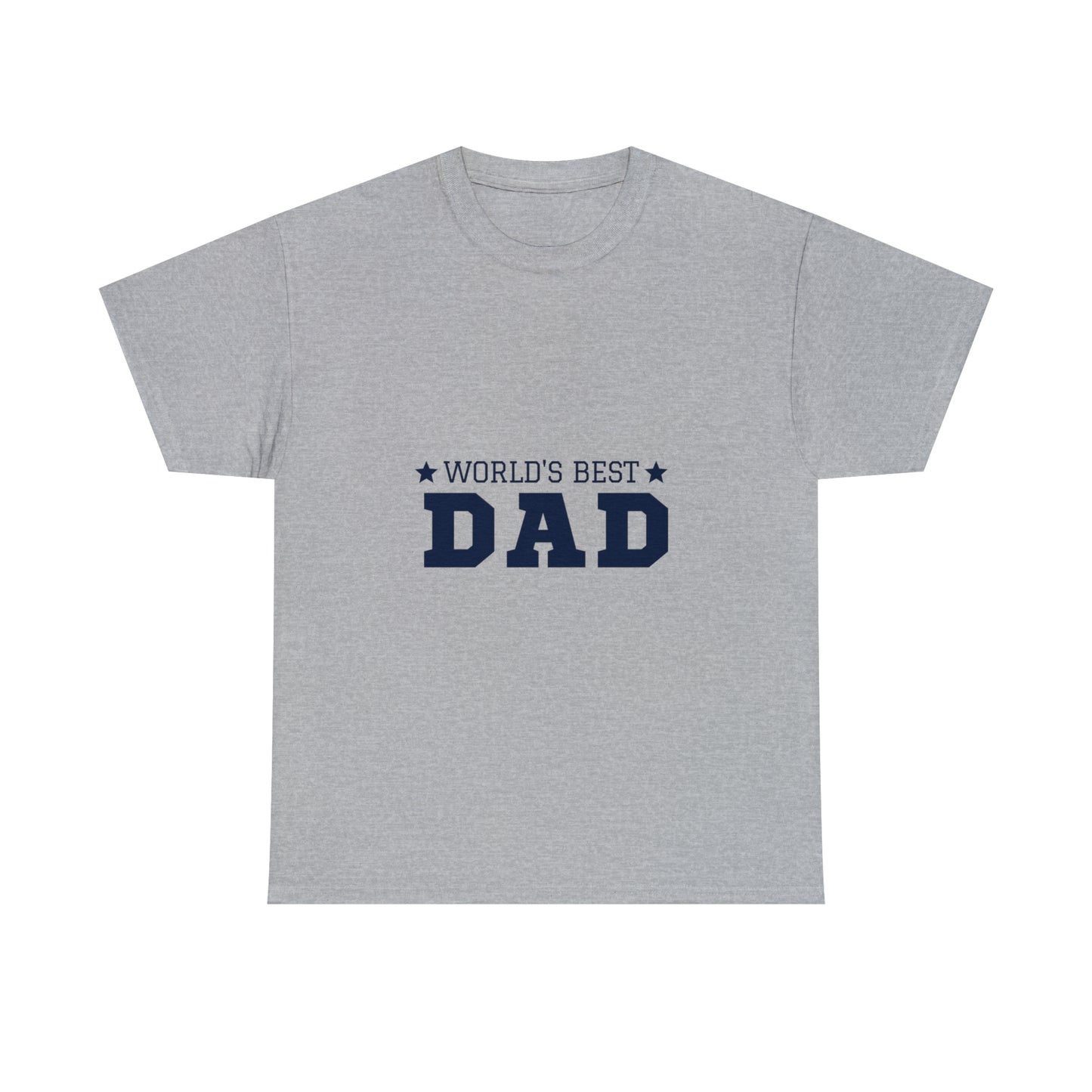 World's Best Dad Heavy Cotton Tee