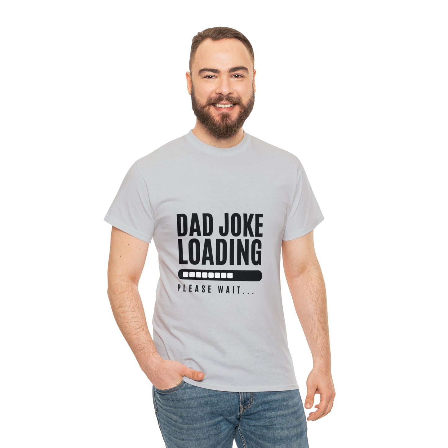 Dad Joke Loading Heavy Cotton Tee