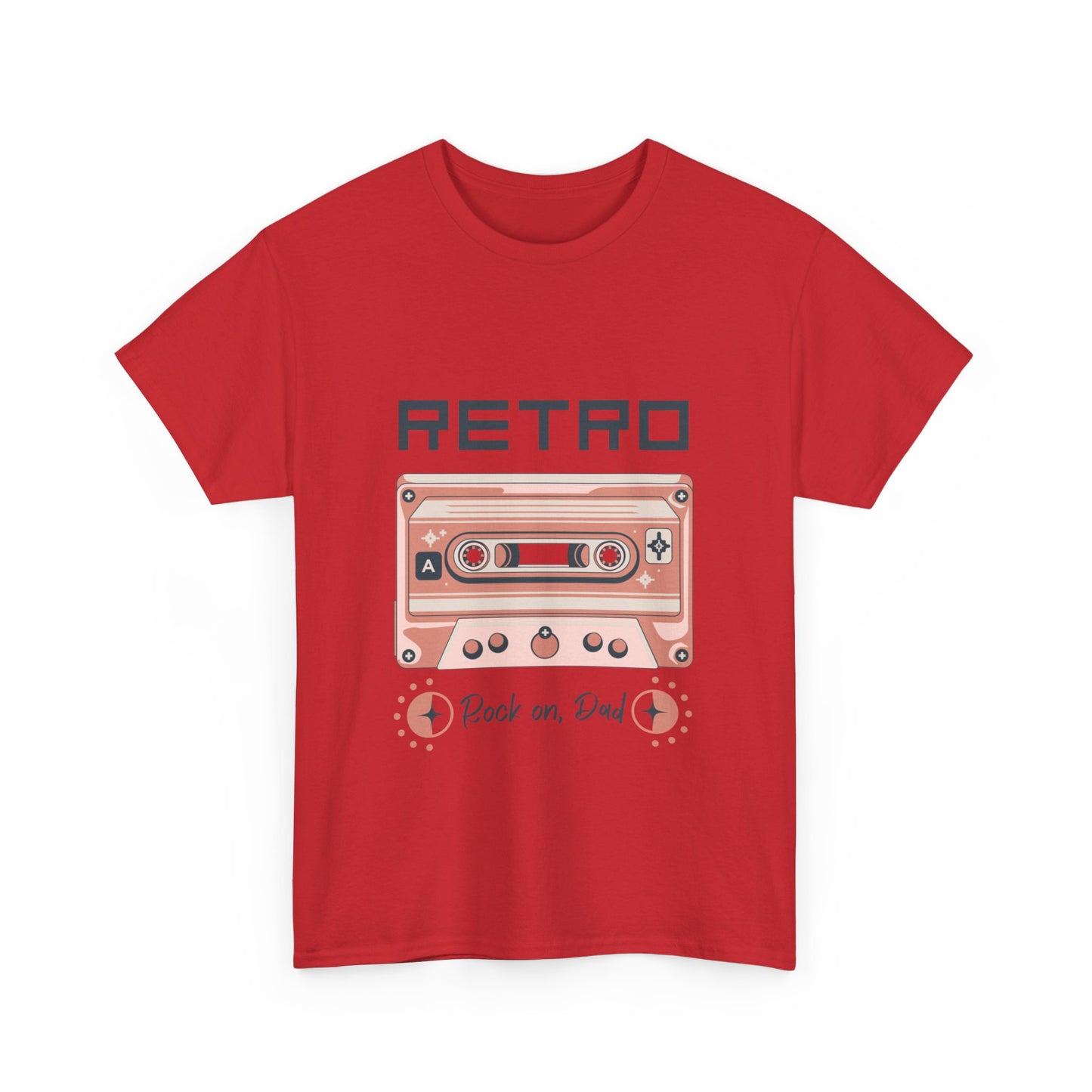 Rock On Dad" Retro T-Shirt - The Perfect Father's Day Gift!