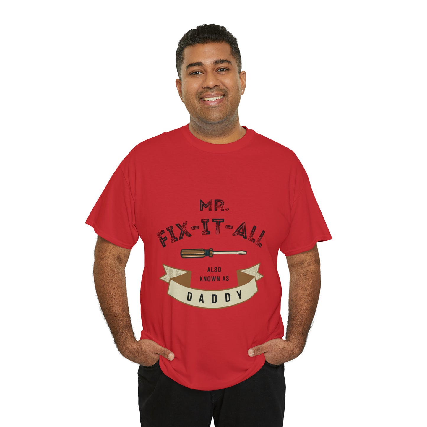 Fix it all Dad T-shirt- Heavy Cotton Tee