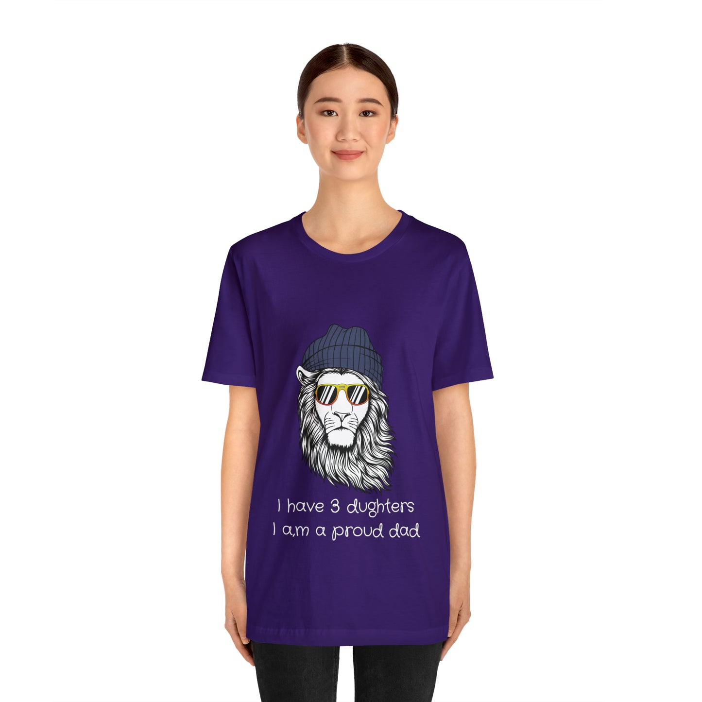 Proud Dad of a Daughter Short Sleeve Tee