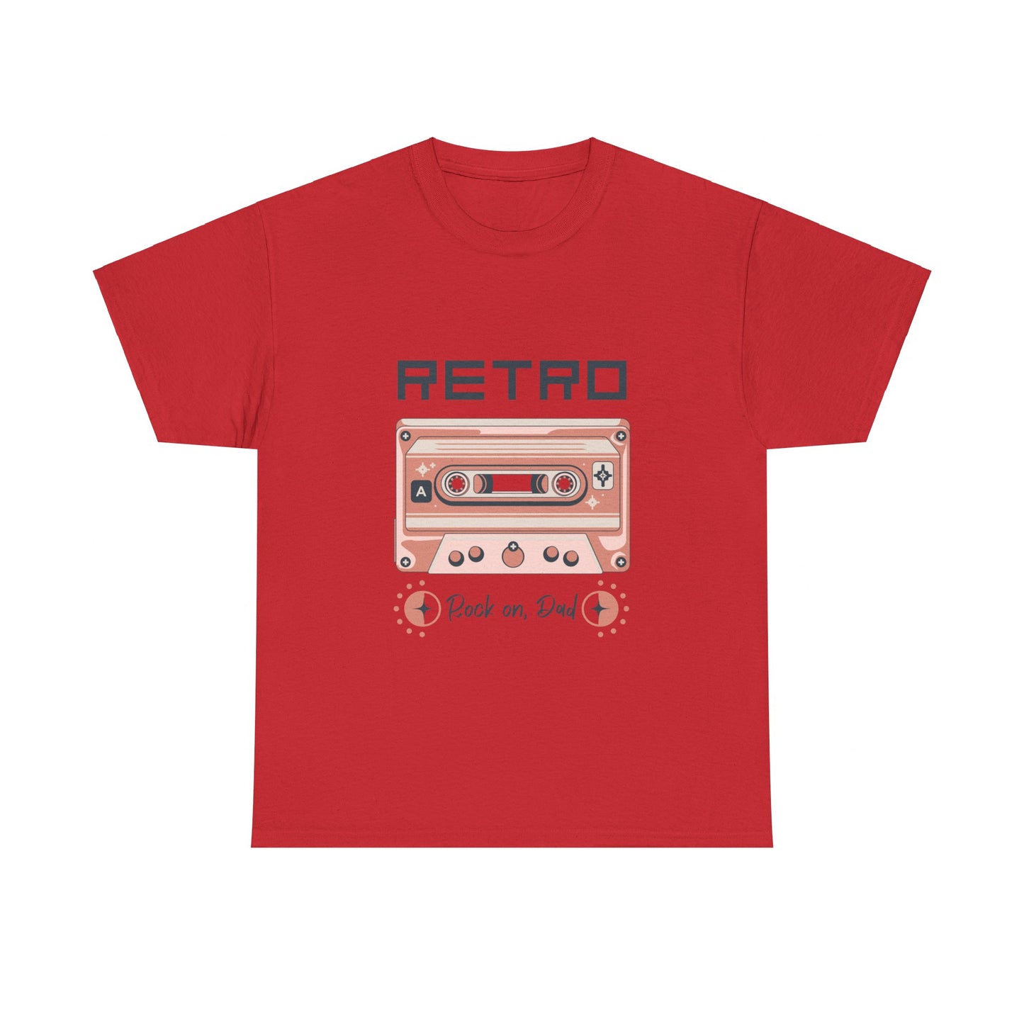 Rock On Dad" Retro T-Shirt - The Perfect Father's Day Gift!