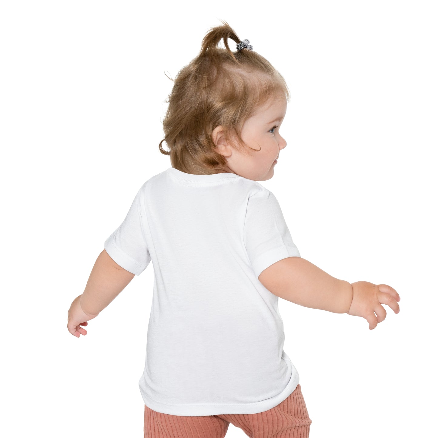 Baby Short Sleeve T-Shirt with caption "Do what makes you happy"