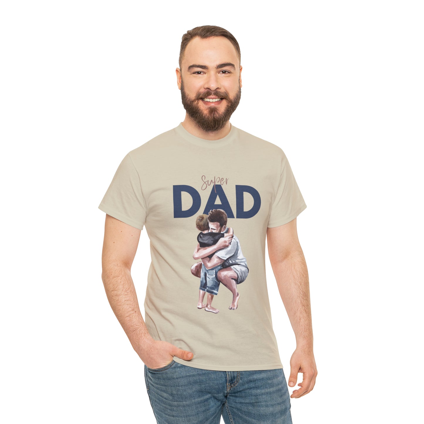 Super Dad Heavy Cotton Tee