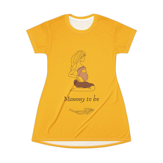 Mom-to-be T-Shirt Dress