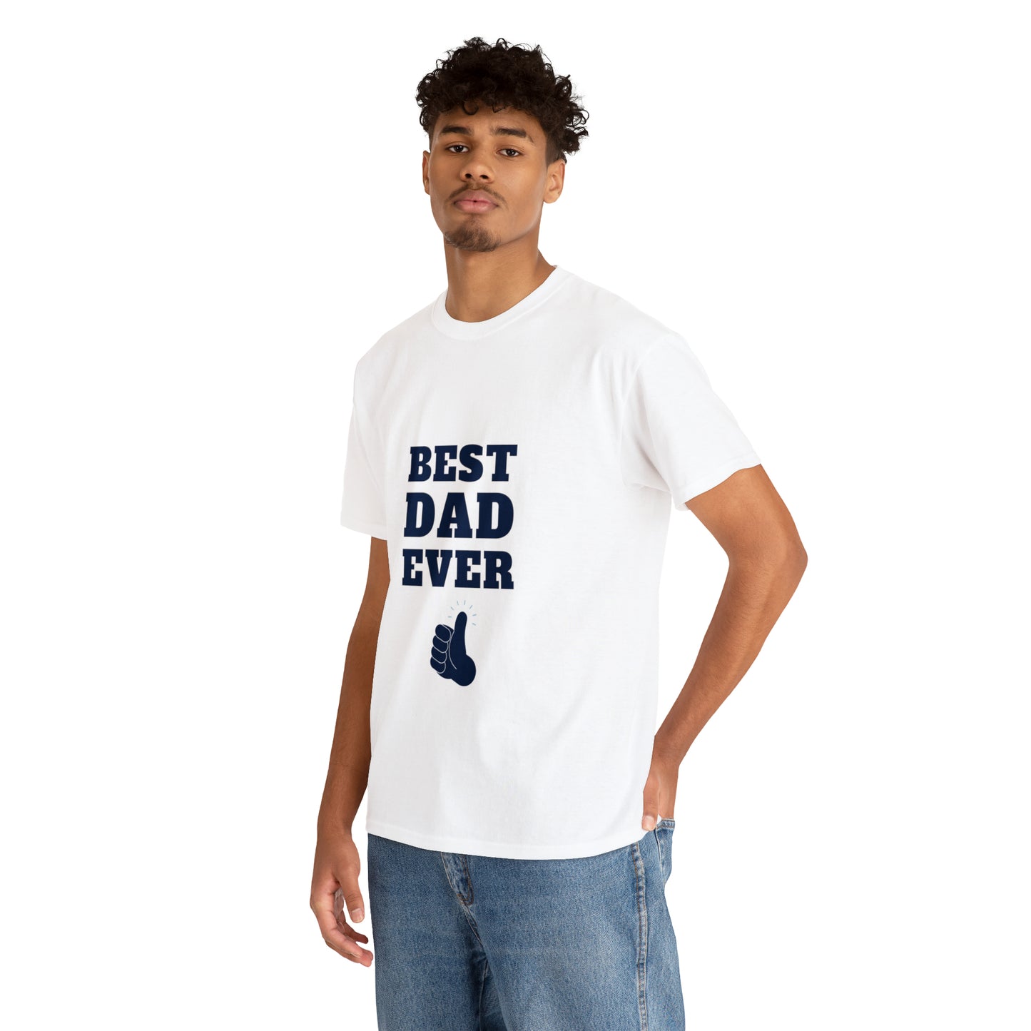 Best Dad Ever Heavy Cotton Tee