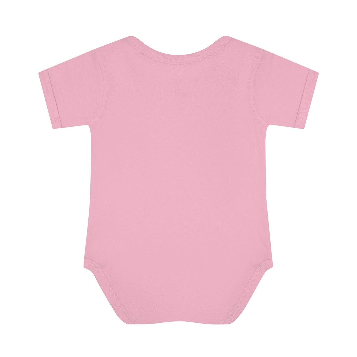 Infant Baby Rib Bodysuit with a message - Keep on smiling