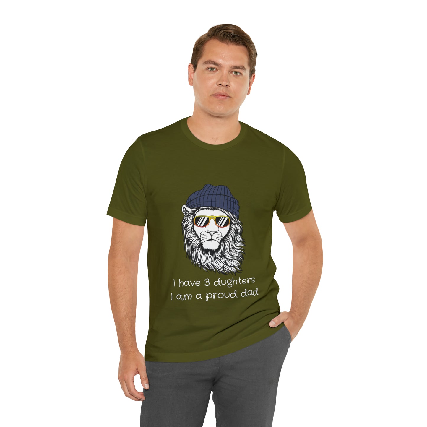 Proud Dad of a Daughter Short Sleeve Tee