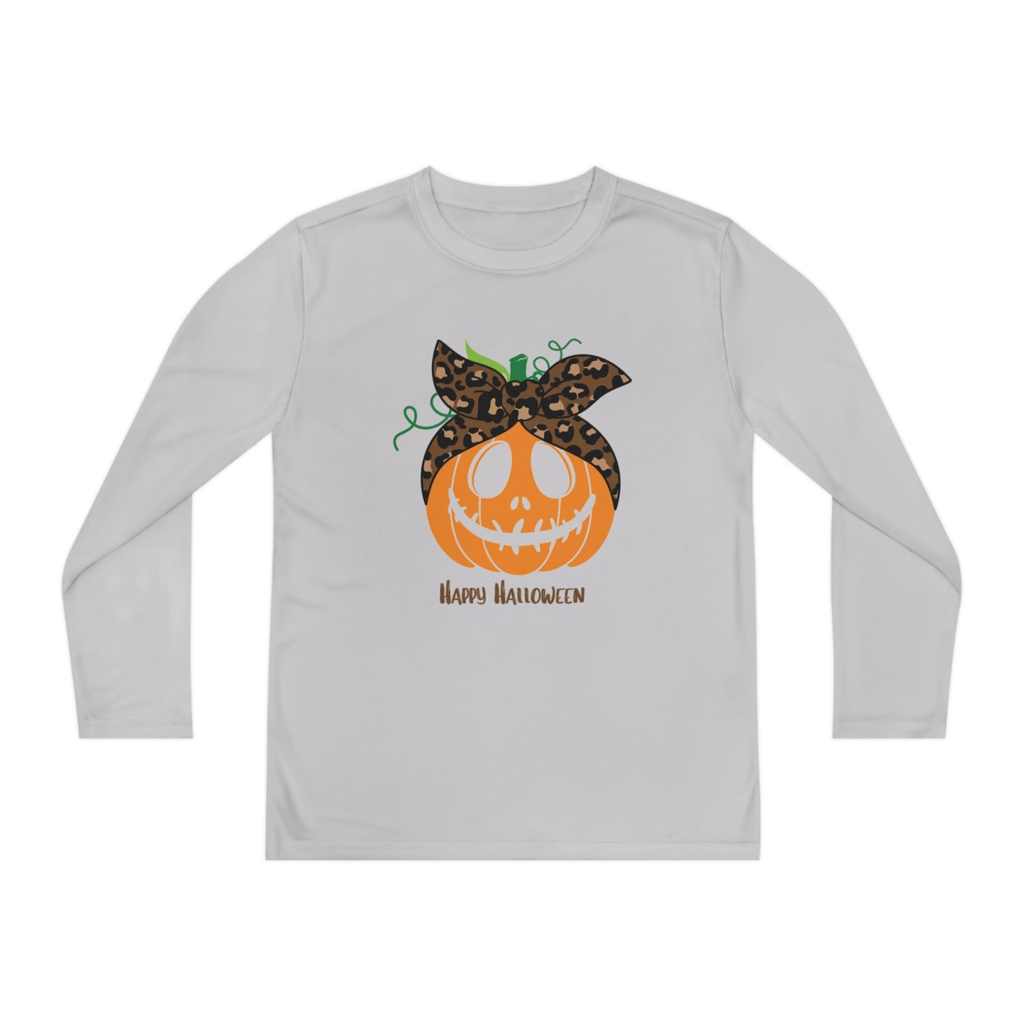 Halloween Pumpkin Long Sleeve Competitor Tee