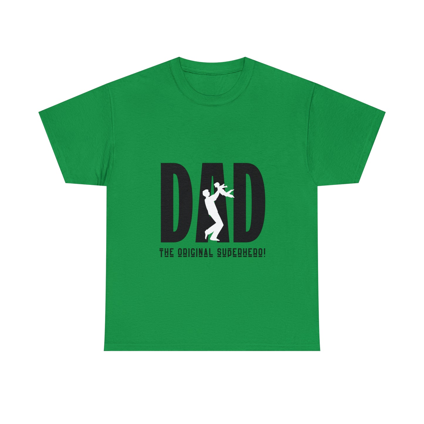 DAD- The Original Super Hero, Heavy Cotton Tee