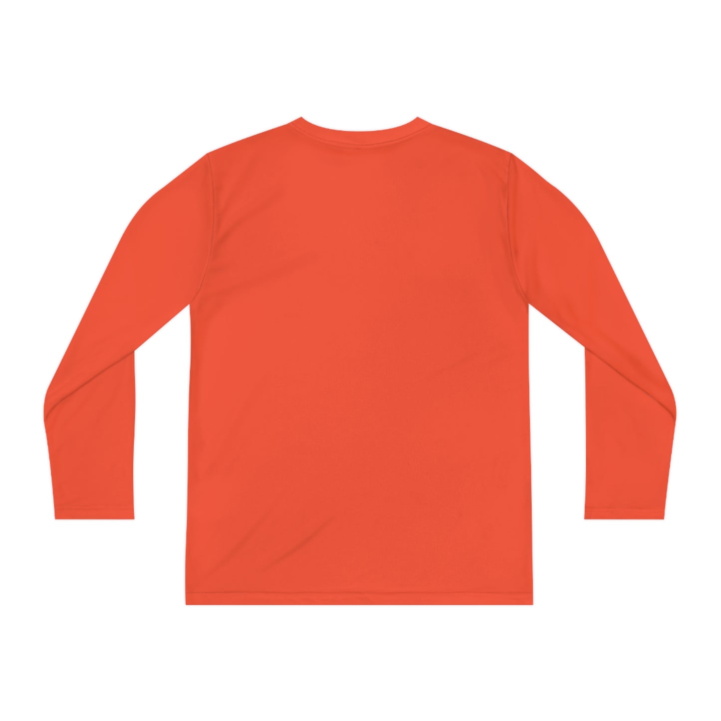 Youth Long Sleeve Competitor Tee with Pumpkin Face