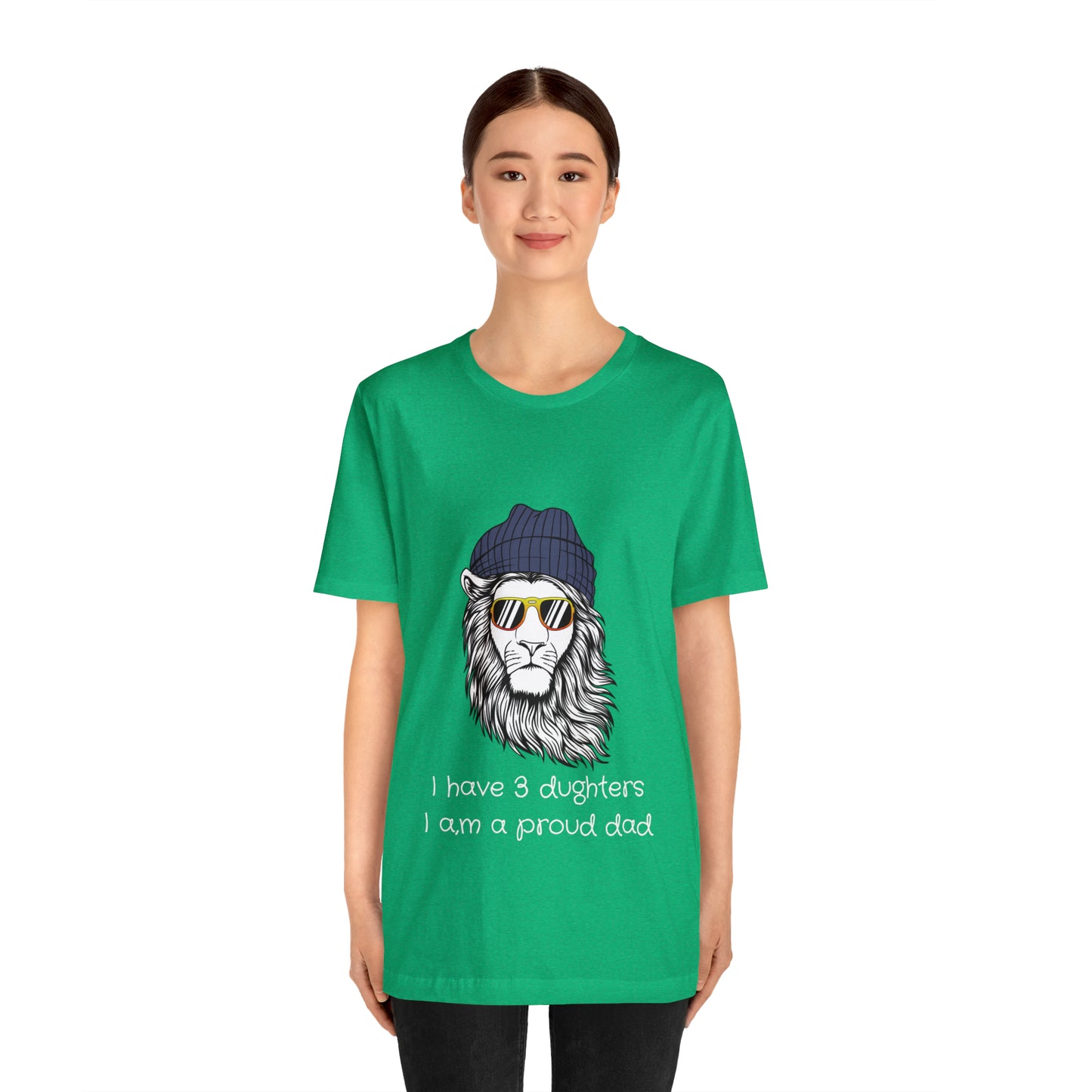 Proud Dad of a Daughter Short Sleeve Tee