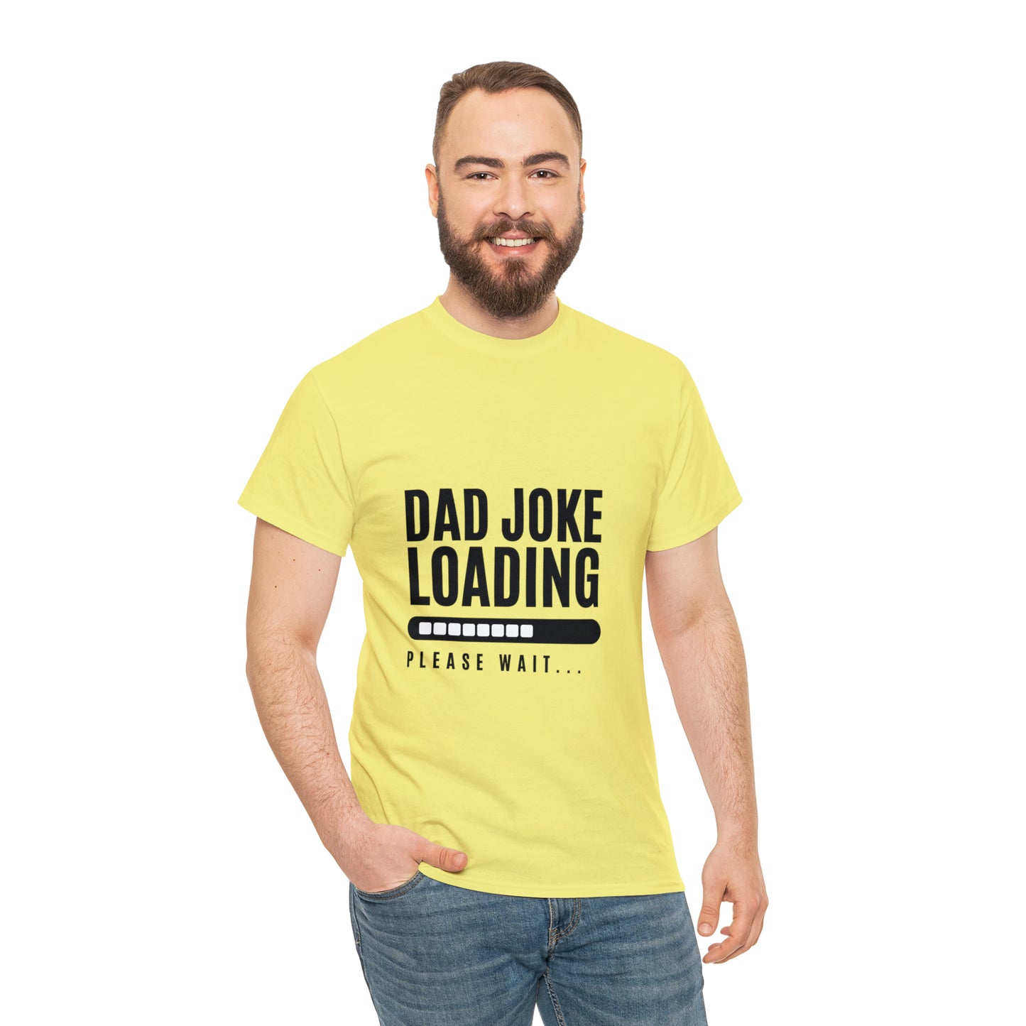 Dad Joke Loading Heavy Cotton Tee