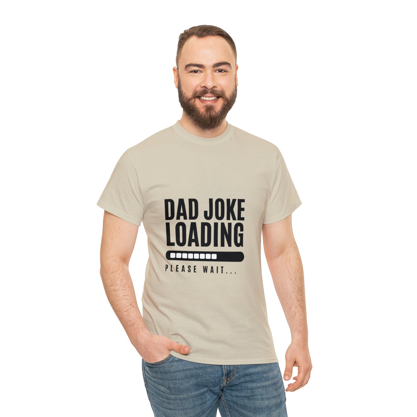 Dad Joke Loading Heavy Cotton Tee