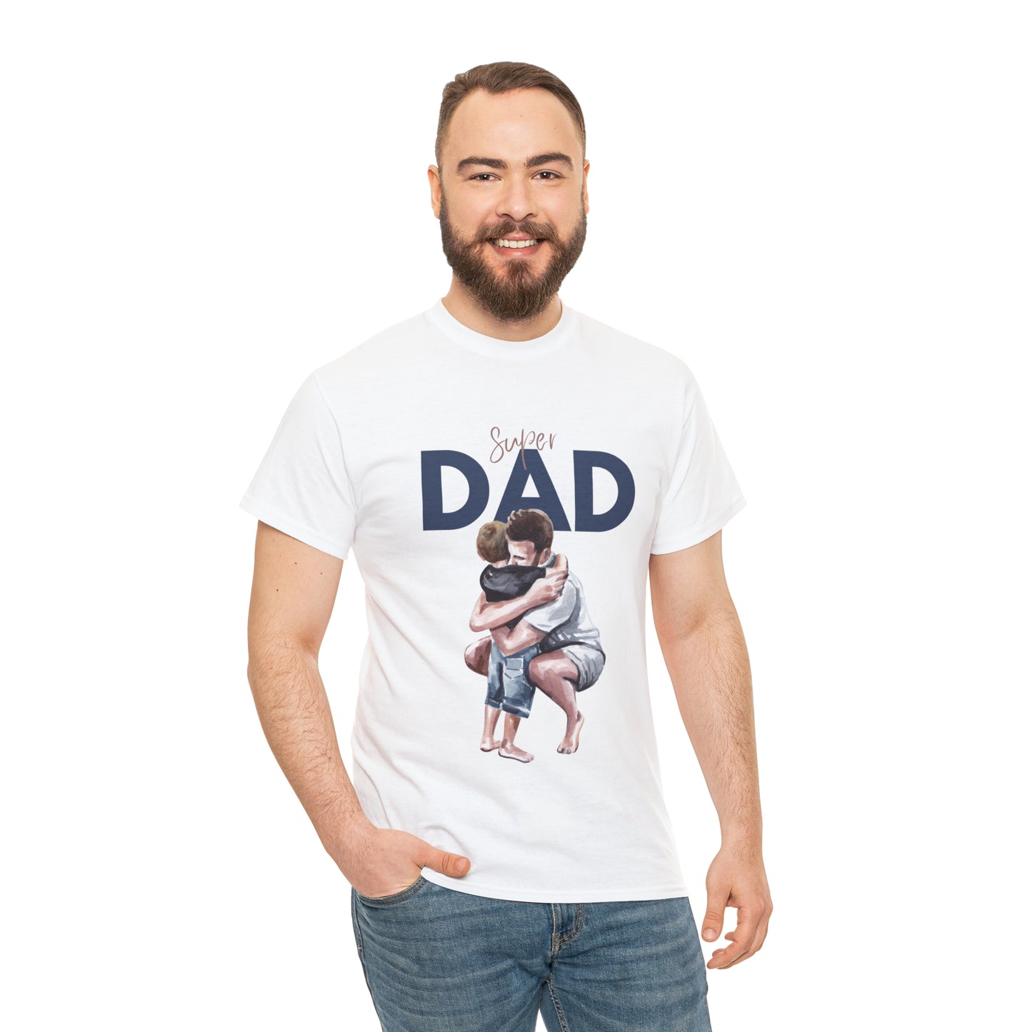 Super Dad Heavy Cotton Tee