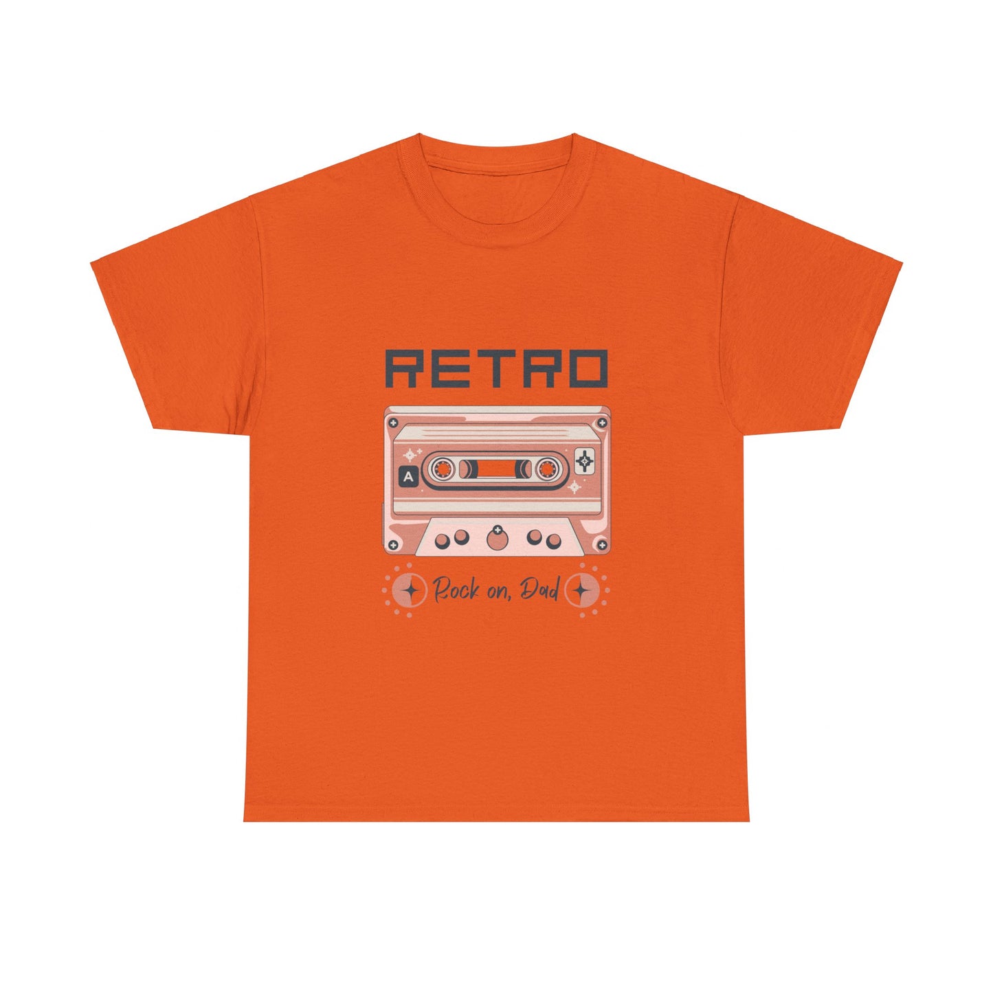 Rock On Dad" Retro T-Shirt - The Perfect Father's Day Gift!