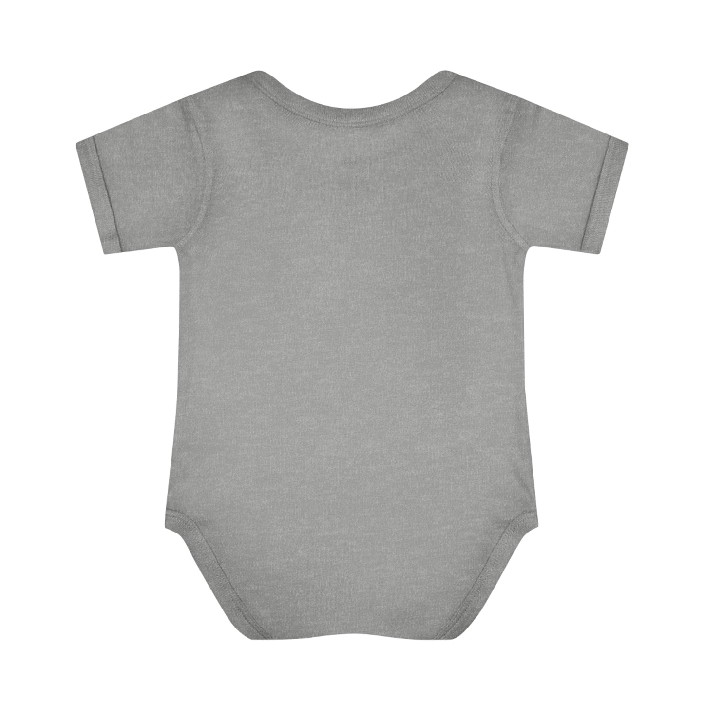 Infant Baby Rib Bodysuit with a message - Keep on smiling