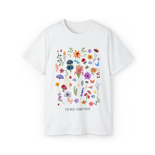 Mama's Flower Child Cotton Tee