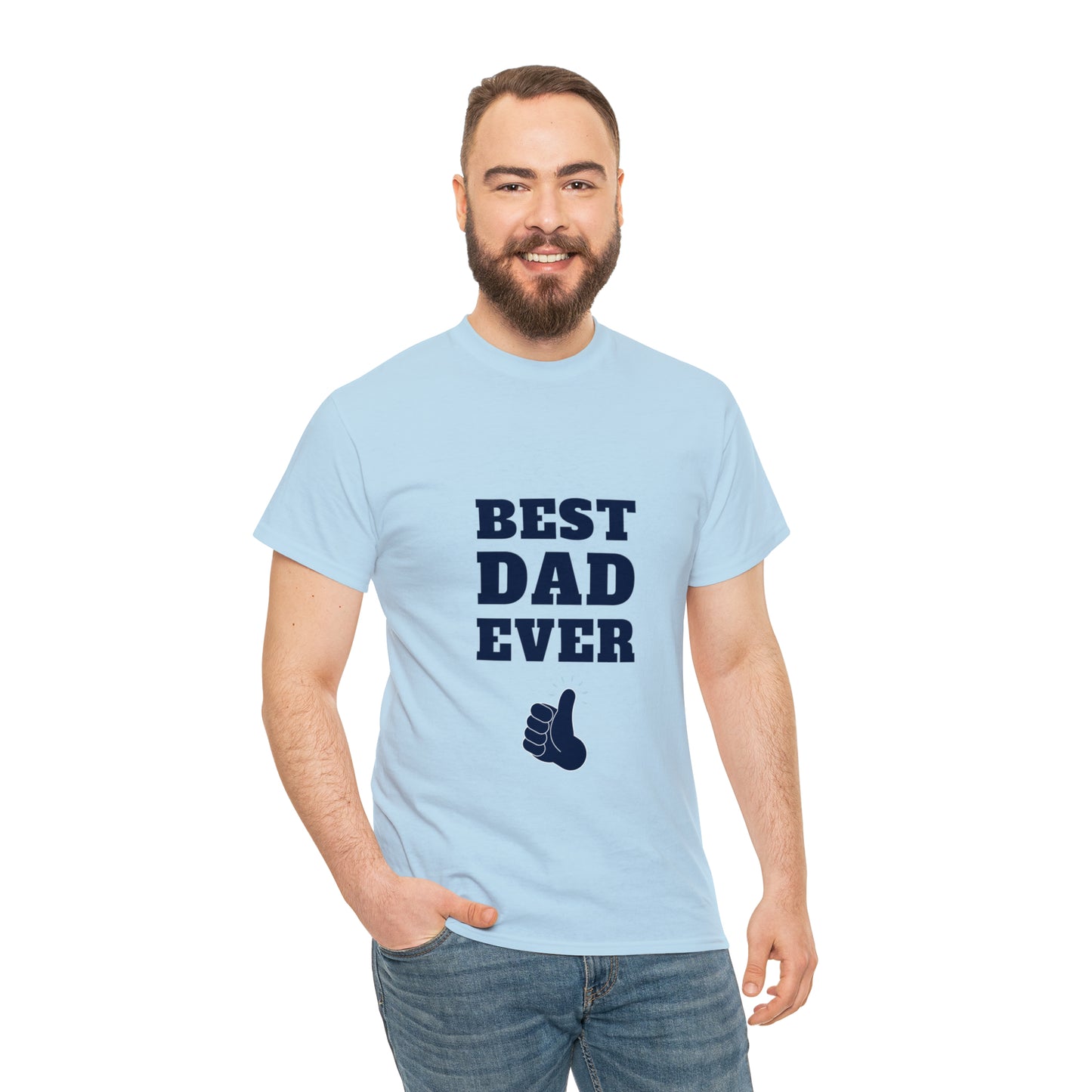 Best Dad Ever Heavy Cotton Tee