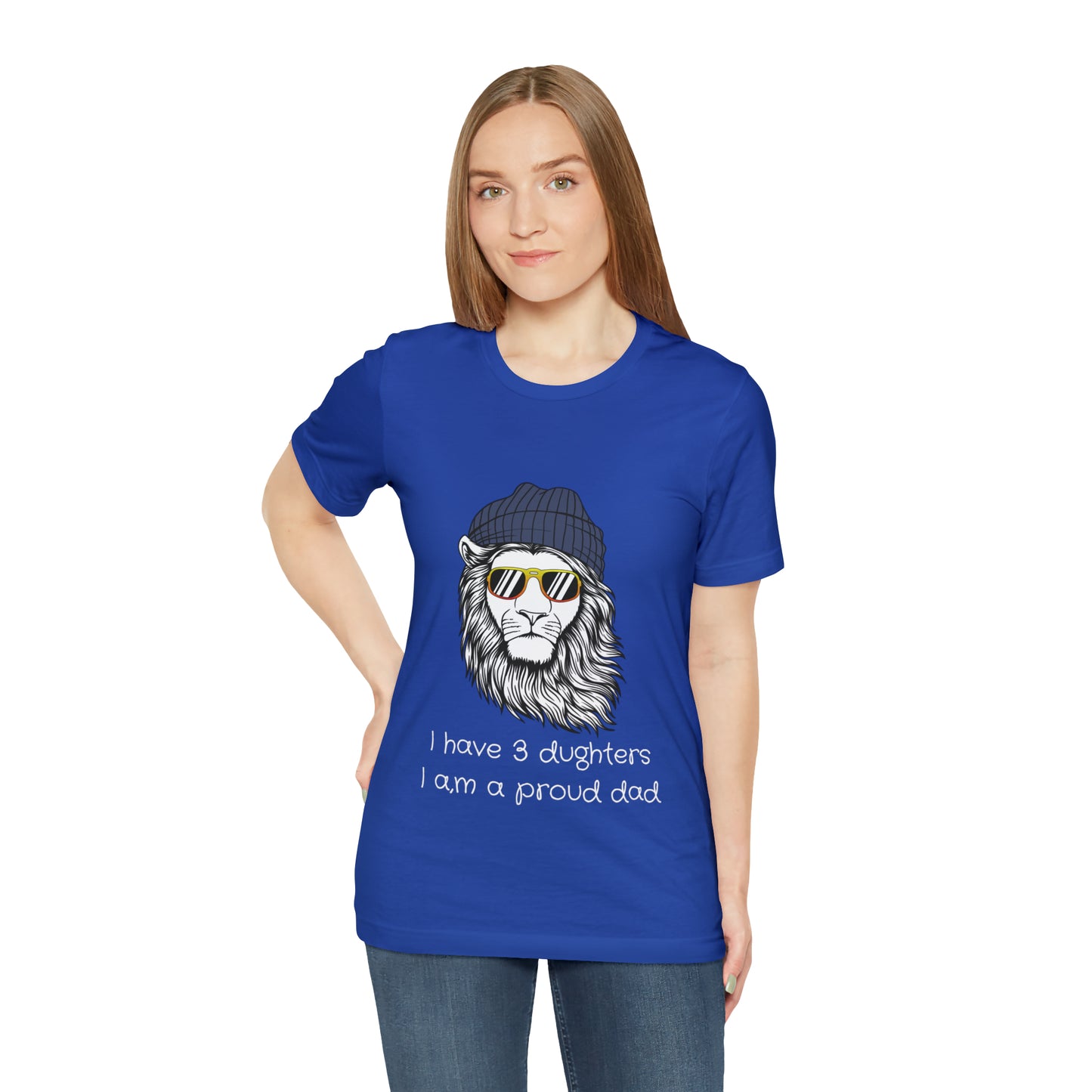 Proud Dad of a Daughter Short Sleeve Tee