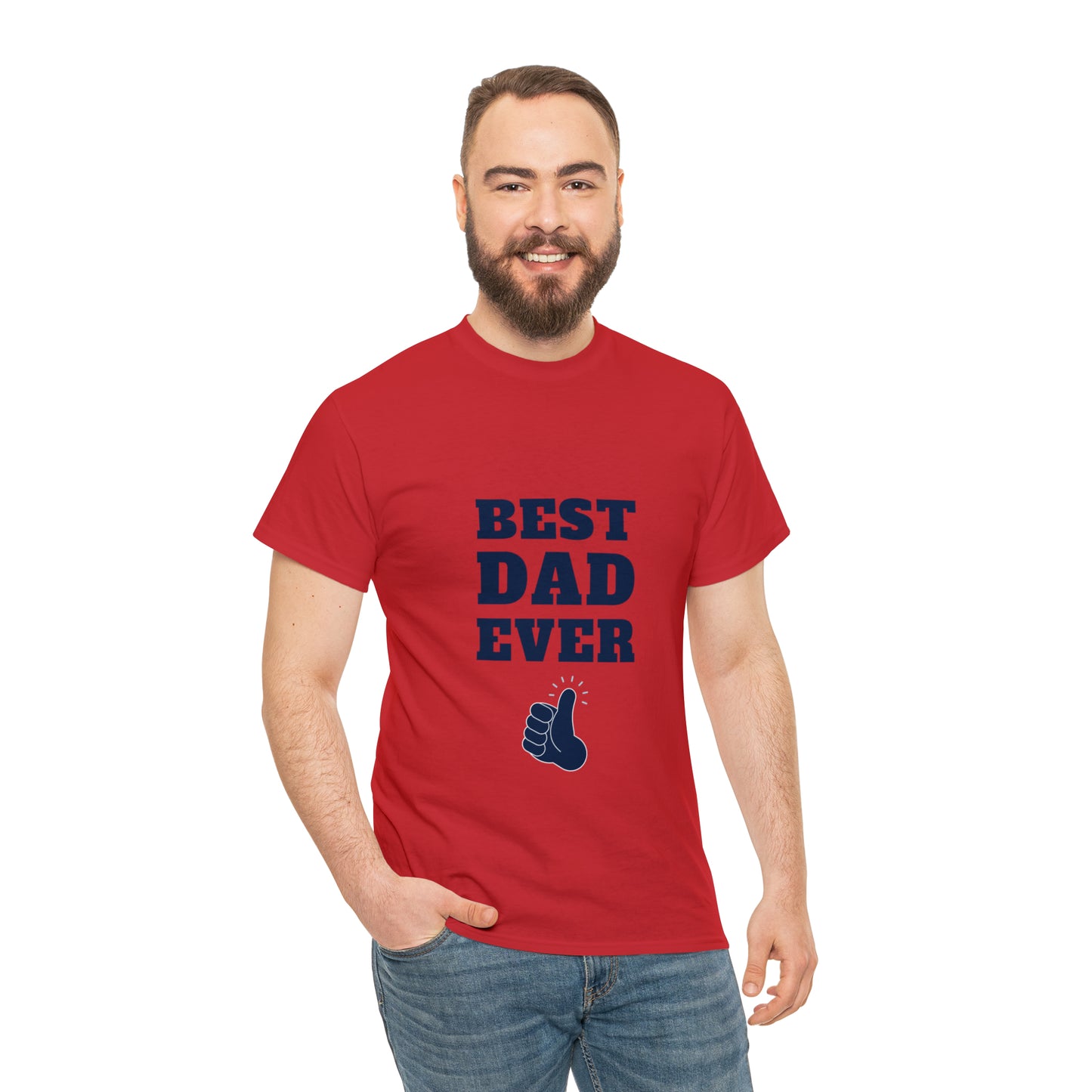 Best Dad Ever Heavy Cotton Tee