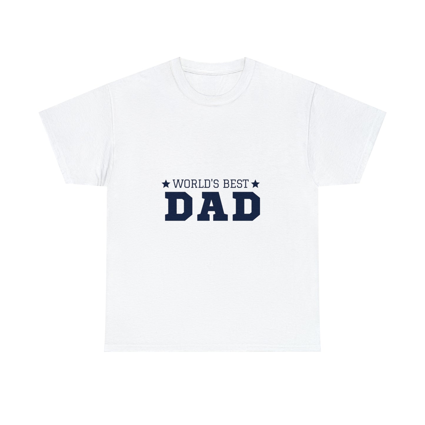 World's Best Dad Heavy Cotton Tee