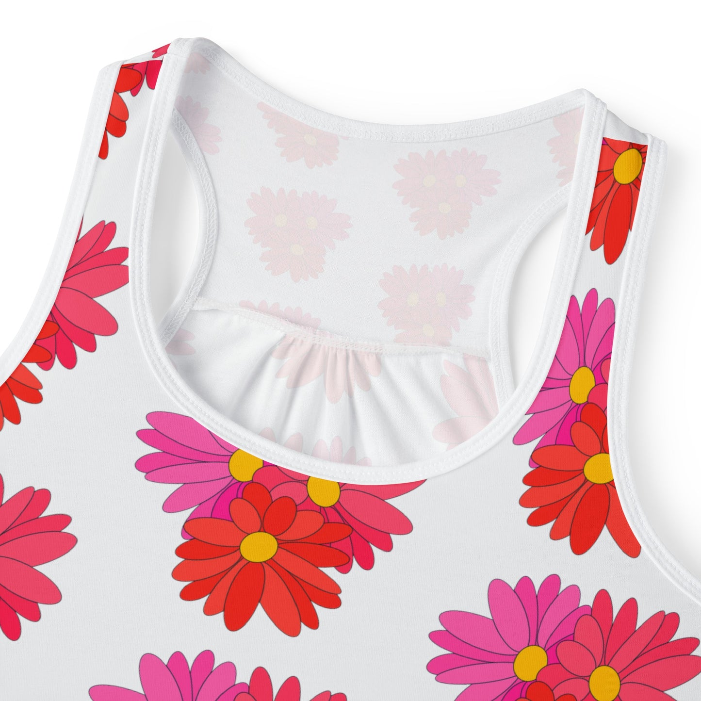 Women's Tank Top with floral print design. A perfect collection for Summer and spring holidays